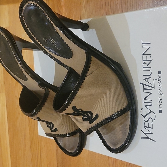 Yves Saint Laurent Denim queen velvet rope & black - Picture 2 of 5